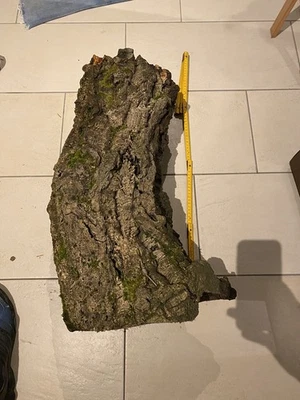 Kork Röhre, Kork Rinde, Nager, Hase, Terrarium, 70 cm lang, ⌀= 20-30cm - Bild 1 von 4