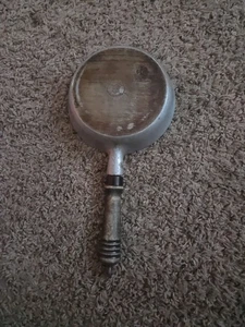 Vintage Household Institute 6in Fry Pan Aluminum No Lid Wood Handle Cracked - Picture 1 of 2