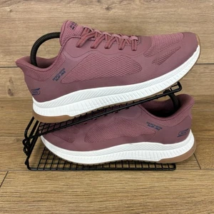 Skechers Bobs Shoes Women’s Size UK 7 Slip Ins Hands Free Mesh Pink Walking - Picture 1 of 14