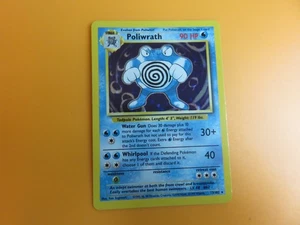 Pokemon Poliwrath 13/102 Base Set, Holo, LP - Picture 1 of 2