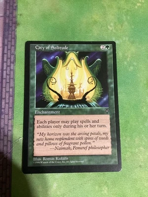 City of Solitude Visions Magic The Gathering MTG Card NM - Image 1 of 2
