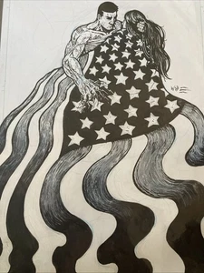 God Killer Published Chapter Insert Maria WOLF ORIGINAL ART - Picture 1 of 7
