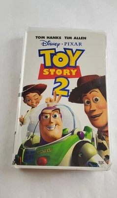 Toy Story 2 VHS Tape 1999 - Disney Pixar - Tom Hanks Tim Allen - Image 1 of 4