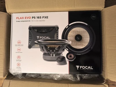 Focal PS165FXE 17cm 6.5" 2-Way Flax EVO Component Speakers 160W - Image 1 of 4