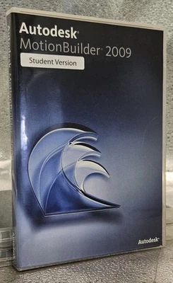 New SEALED Autodesk MotionBuilder 2009 Student Version with Serial #122P - Image 1 of 2