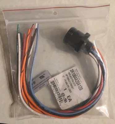 CABLE ASSEMBLY 12" PIGTAIL  16 AWG CIRCULAR 10 POSITION FEMALE MINI-CHANGE -NEW - Image 1 of 4