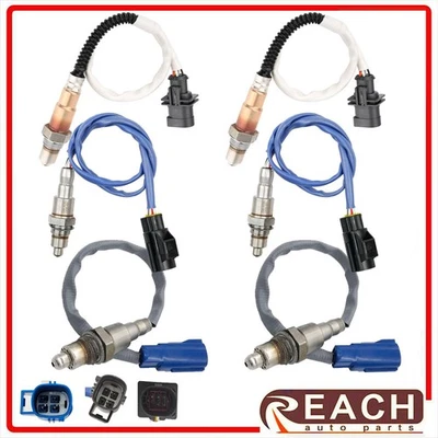 Sensor de oxígeno ascendente+abajo 6X para Land Rover Range Rover 2014-2019 3,0 L 2013-2018 5,0 Foto 1 de 4