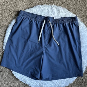 Sonoma Swim Trunks New Blue Mens Size 3XLT - Picture 1 of 9