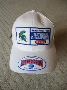 Michigan State University MSU Spartans Final 4 National Champions 2000 Hat NWT - Picture 1 of 8