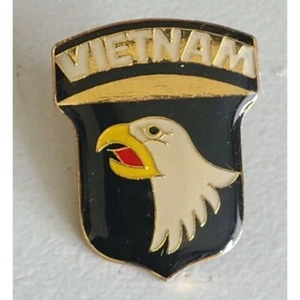 VIETNAM Lapel Hat Pin ARMY NAVY PWII NEW Military Veteran Eagle Vintage - Picture 1 of 4