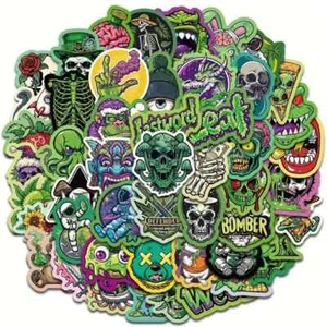50 Pack of Cool Weed 420 Stickers for Laptop/Water Bottle/Phone Case - Picture 1 of 2