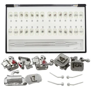 Kieferorthopädisches selbstligierendes Bracket Damon Q Metallbandage MBT 022 345 2. Molarenrohr - Bild 1 von 19