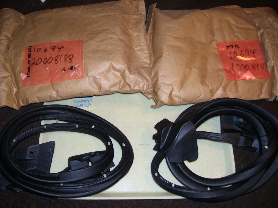 NOS New old Stock  Gm  door weatherstrips for 78-87 G Body - Image 1 of 1
