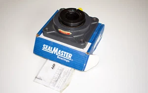 Sealmaster MSF-31T  flange block bearing 1-15/16 inch new in box 1-year warranty - Imagen 1 de 15