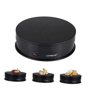 360 Degree Photography Turntable Rotating Display Stand, 5.7in(15cm) Black - Picture 1 of 8
