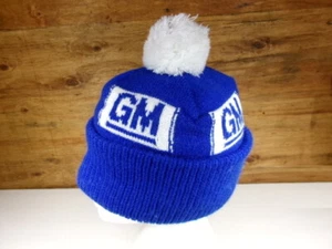 GM GENERAL MOTORS WINTER STRICKMÜTZE MÜTZE - BEANIE TOBAGGAN KALTES WETTER AUTOMOBILIA - Bild 1 von 2