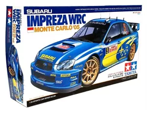 Tamiya scala 1/24 kit non costruito 24281 - Subaru Impreza WRC 2005 Montecarlo - Foto 1 di 7