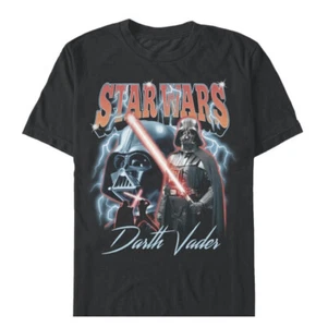 T-shirt maglietta girocollo grafica Star Wars Darth Vader Three Vader Moon - XXXL - Foto 1 di 1