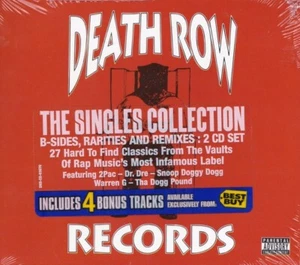 The Death Row Singles Collection By Various Artists (4 Bonus Tracks) New CD - Picture 1 of 1