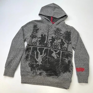 Stranger Things Hoodie Girl Large Pocket Sweatshirt Jumper Netflix Party Core No - Picture 1 of 13