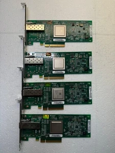 Lot of 4 QLogic QLE2560 PX2810403-02 B Single 1-Port PCI-e Fibre Channel 8GBPS - Picture 1 of 6