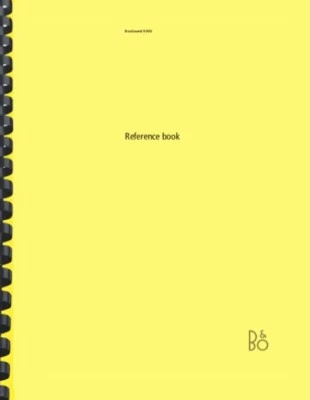 LIBRO DE REFERENCIA MANUAL DEL PROPIETARIO Bang & Olufsen BeoSound 9000 Foto 1 de 4