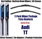 2pk Super-Premium NeoForm Wipers fit 2004-2006 Audi TT - 162112x2