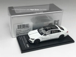 1/64 Almost Real AR Box Mercedes Maybach S680 w223 z223 Night Series Gloss White - Picture 1 of 17