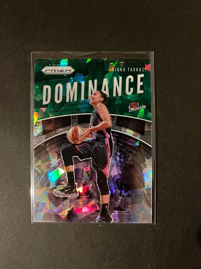 2020 Panini WNBA Green Cracked Ice Dominance Diana Taurasi - Image 1 of 1