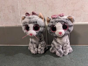 Juguete de peluche TY Beanie Boos Gemelos Kiki El Gato 6" 2020 - Imagen 1 de 7
