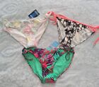 M&S Debenhams Red Herring & Maine tie side bikini bottoms (3 pairs) size 14 BNWT