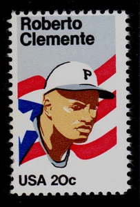 UNITED STATES SCOTT # 2097 MNH BASEBALL/ROBERTO CLEMENTE - Bild 1 von 1