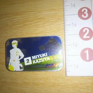A70097 Ace_of_Diamond | Slide can case , mini memo card Miyuki Kazuya - Picture 1 of 4