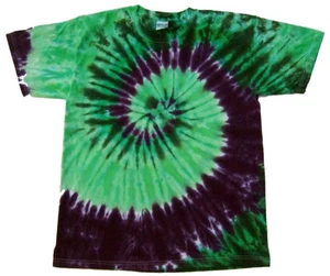 Multi-Color Tie Dye T-Shirt, Adult, S M L XL 2XL 3XL 4XL 5XL 100% Cotton Gildan - Picture 1 of 22