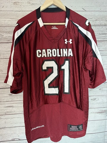 South Carolina Gamecocks Under Armour #21 NCAA Football Jersey Size Men’s M Cover