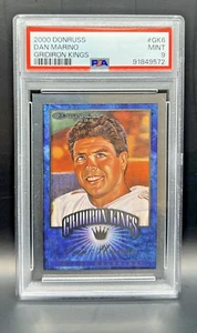 Raro Dan Marino 2000 Donruss Gridiron Kings /2500 PSA 9 Pop 2 nessuno superiore - Foto 1 di 2