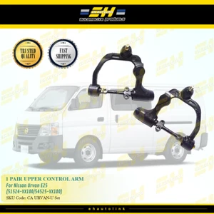 1 Pair Upper Control Arm For Nissan Urvan Caravan E25(54524-VX100 / 54525-VX100) - Picture 1 of 5