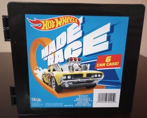 2023 HOT WHEELS 6 AUTO AUFBEWAHRUNGSHÜLLE SCHWARZ NEU - Bild 1 von 5