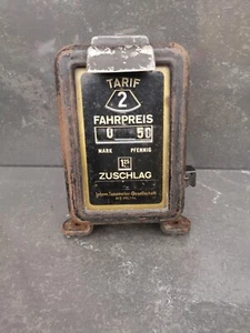Taxameter Alt Taxi Fahrer von 50er 60 er Jahren sehr selten Excelsior - Bild 1 von 9