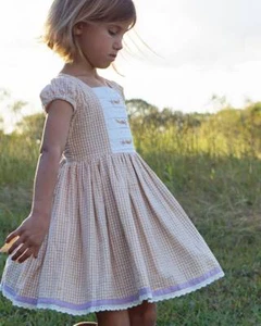 NEW Girls WDW Well Dressed Wolf Fall Harvest dress Size 7 NWT - Picture 1 of 10