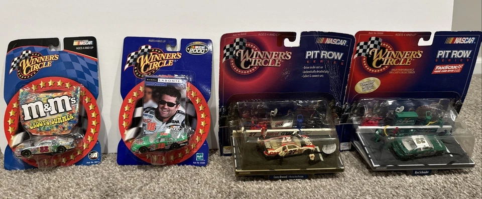 NASCAR Winners Circle / Hot Wheels escala 1/64 - Lote de 6 coches de colección Foto 1 de 4