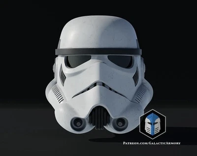 Stormtrooper Helmet | Raw 3d Print - Image 1 of 2