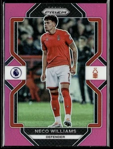 2022-23 Panini Prizm Premier League #141 Neco Williams Prizms Pink - Picture 1 of 2