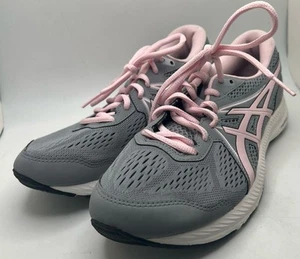 ASICS Shoes Womens Size 9 Gray Pink Gel Contend 1012A911 Running Shoes Sneakers - Picture 1 of 7