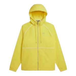 Nike Air Woven Full Zip Men’s XXL  Water-Repellent Jacket Yellow DQ4213-765 - Picture 1 of 3