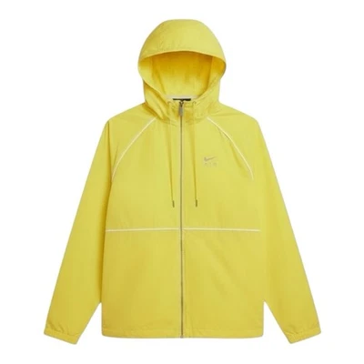 Nike Air Woven Full Zip Men’s XXL  Water-Repellent Jacket Yellow DQ4213-765 - Image 1 of 3