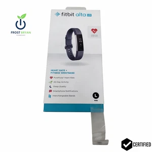 Nuevo Reloj Inteligente Caja Abierta Fitbit Alta HR - FB408 - Banda Grande Rastreador de Actividad - Imagen 1 de 9