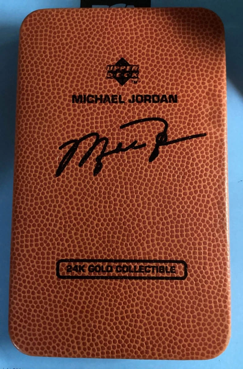 Michael Jordan 24kt Gold Card for sale | eBay