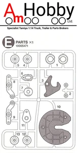 Tamiya 0005471/10005471, King Hauler/Globe Liner/MAN/Scania/Actros, E-Parts, NEW - Picture 1 of 7