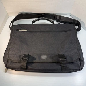 Avenues America Expandable Laptop Bag Briefcase Professionals Work Travel Black - Picture 1 of 22